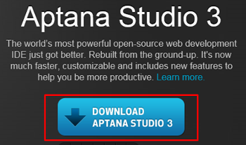 Aptana Studioのダウンロード