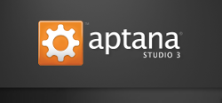 Aptana Studio コマンドでパラメータ付けて実行