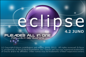 Eclipse 4.2 Juno Pleiades All in Oneを起動