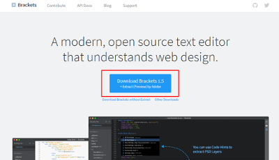 Brackets 公式サイト