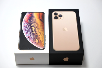 iPhone 11 ProとiPhone XSの外箱