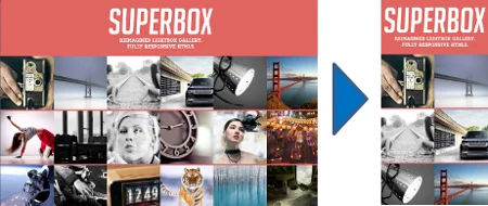 jQueryで画像拡大するプラグイン Superbox