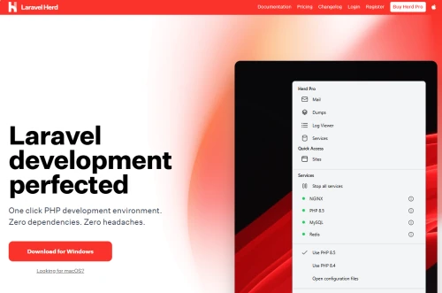 Laravel Herd のインストール
