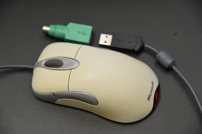 USBマウスにはPS2変換できるものとできないものがある