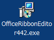 Office Ribbon Editor 実行ファイル