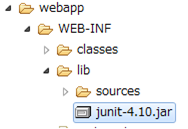 junit-4.10ビルドパス追加