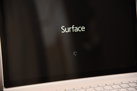 Surface Book 電源ON