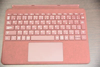 Surface Go Signature Type Cover バーガンディ(ワインレッド)