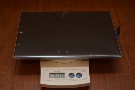 Surface3本体は628g