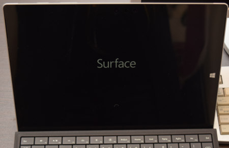 Surface3起動