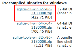 Ruby sqlite-dll-win32-x86-3130000.zipダウンロード